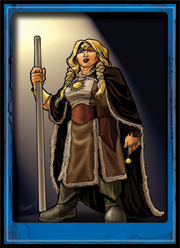 Gold Dwarf Priestess