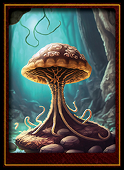 Mushroom with tentacles